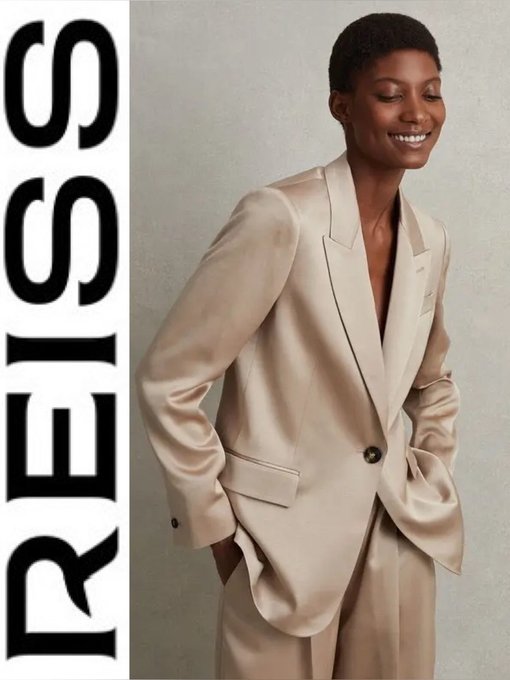 REISS Cole Single Breasted Blazer